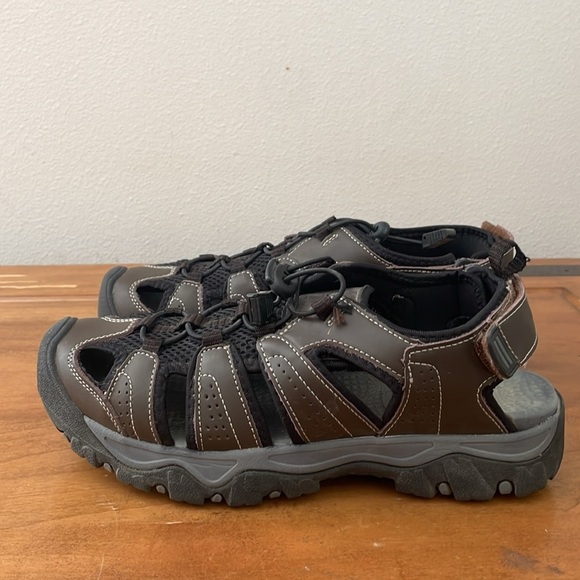 Eddie Bauer Men\'s Stewart Leather Fisherman Sandal - 9M main image 13